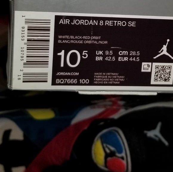 NIKE AIR JORDAN 8 RETRO SE Men's Size 10.5 - Picture 10 of 10